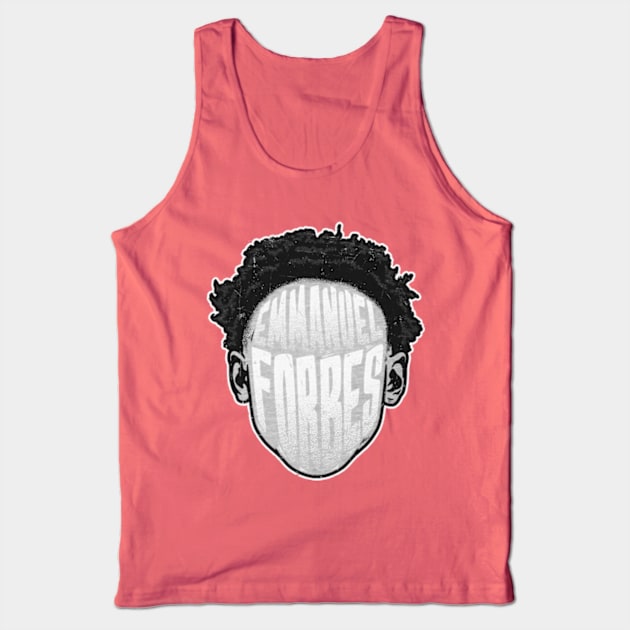 Emmanuel Forbes Washington Player Silhouette Tank Top by danlintonpro